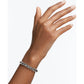 Swarovski - Millenia Armband, Kristalle im Quadrat-Schliff, Grau, Rutheniert - CRYSTAL UNTERBERGER
