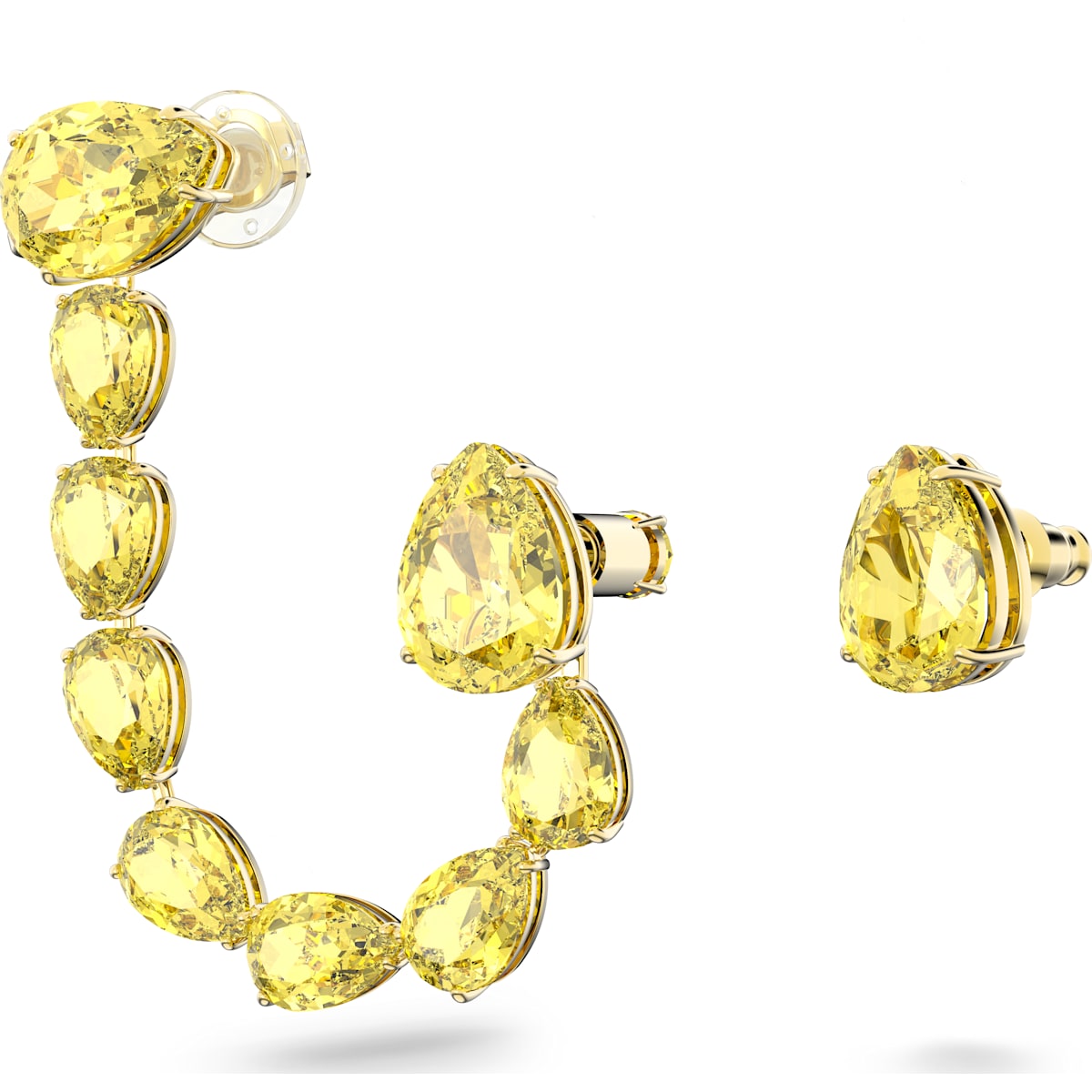 Swarovski - Millenia Set, Gelb, Goldlegierungsschicht - CRYSTAL UNTERBERGER