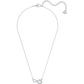 Swarovski - Swarovski Infinity Halskette, Unendlichkeit, Weiss, Rhodiniert - CRYSTAL UNTERBERGER