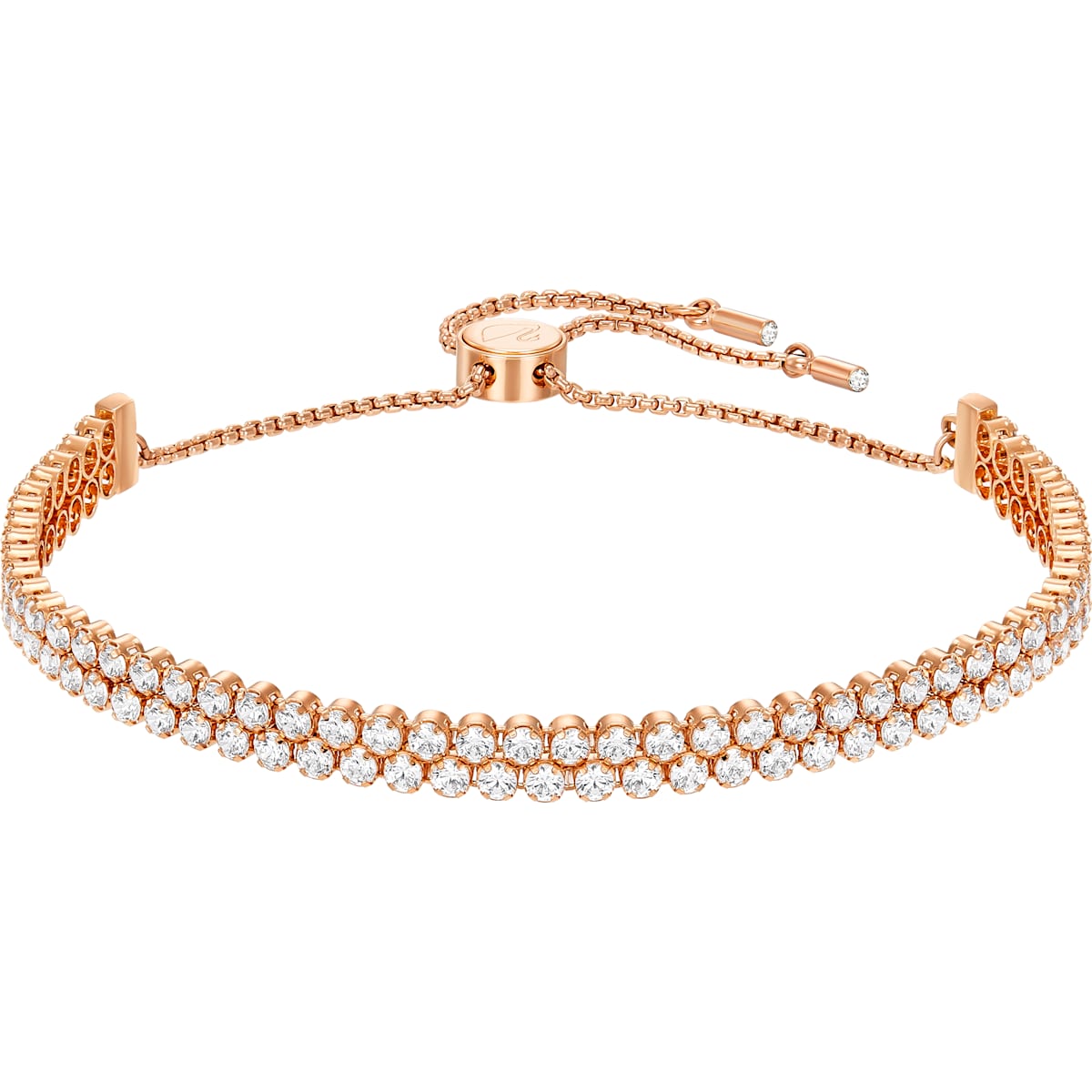 Swarovski - SS SUBTLE:ARMBAND DB CZWH/RHS M - CRYSTAL UNTERBERGER