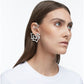 Swarovski - Stella Ear Cuff, Einzel, Set (3), Stern, Weiss, Rhodiniert - CRYSTAL UNTERBERGER