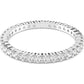 Swarovski - Vittore Ring, Weiss, Rhodiniert - CRYSTAL UNTERBERGER