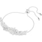Swarovski - Lilia Armband Schmetterling, Weiß, Rhodiniert - CRYSTAL UNTERBERGER