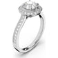 Swarovski - Angelic Ring, Kristall im Rundschliff, Weiß, Rhodiniert - CRYSTAL UNTERBERGER
