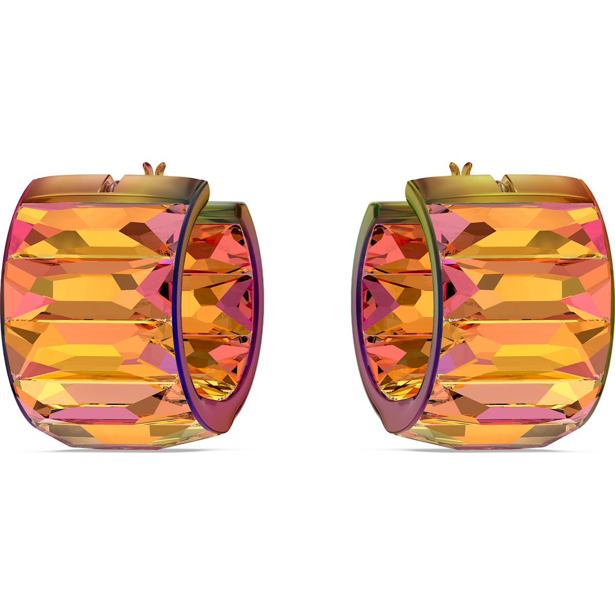 Swarovski - Curiosa Kreolen, Rosa - CRYSTAL UNTERBERGER