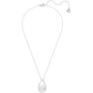 Swarovski - Free Anhänger, Weiss, Rhodiniert - CRYSTAL UNTERBERGER