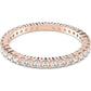 Swarovski - Vittore Ring, Weiss, Rhodiniert - CRYSTAL UNTERBERGER