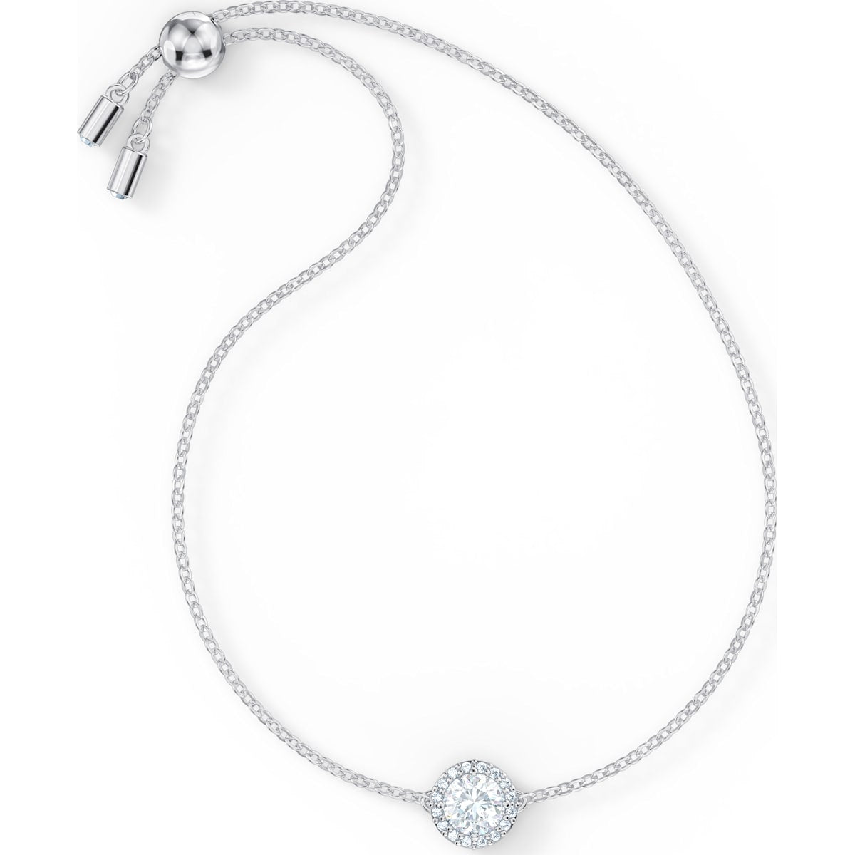 Swarovski - SS ANGELIC:ARMBAND RND CRY/RHS M - CRYSTAL UNTERBERGER