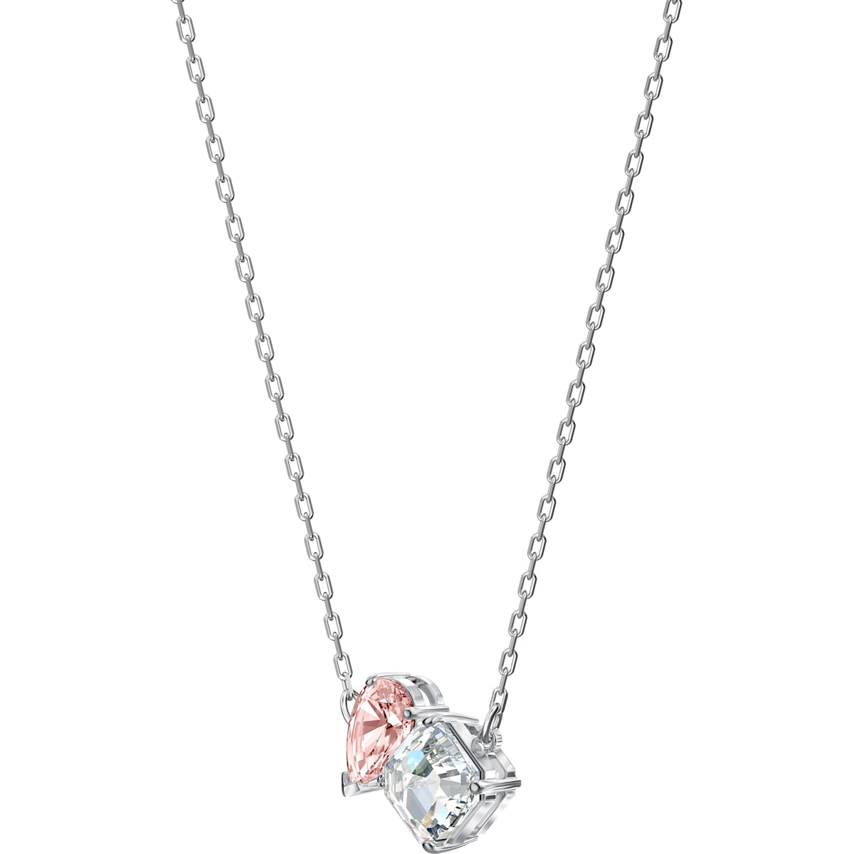 Swarovski - Attract Soul Halskette, Rosa, Rhodiniert - CRYSTAL UNTERBERGER