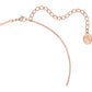 Swarovski - Millenia Halskette, Swarovski Zirkonia im Oktagon-Schliff, Rosa, Rosegold-Legierungsschicht - CRYSTAL UNTERBERGER