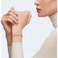 Swarovski - Tennis Deluxe Armband, Kristalle im Rundschliff, Weiß, Rhodiniert - CRYSTAL UNTERBERGER
