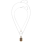 Swarovski - Elegance of Africa Set (2), Braun, Rhodiniert - CRYSTAL UNTERBERGER
