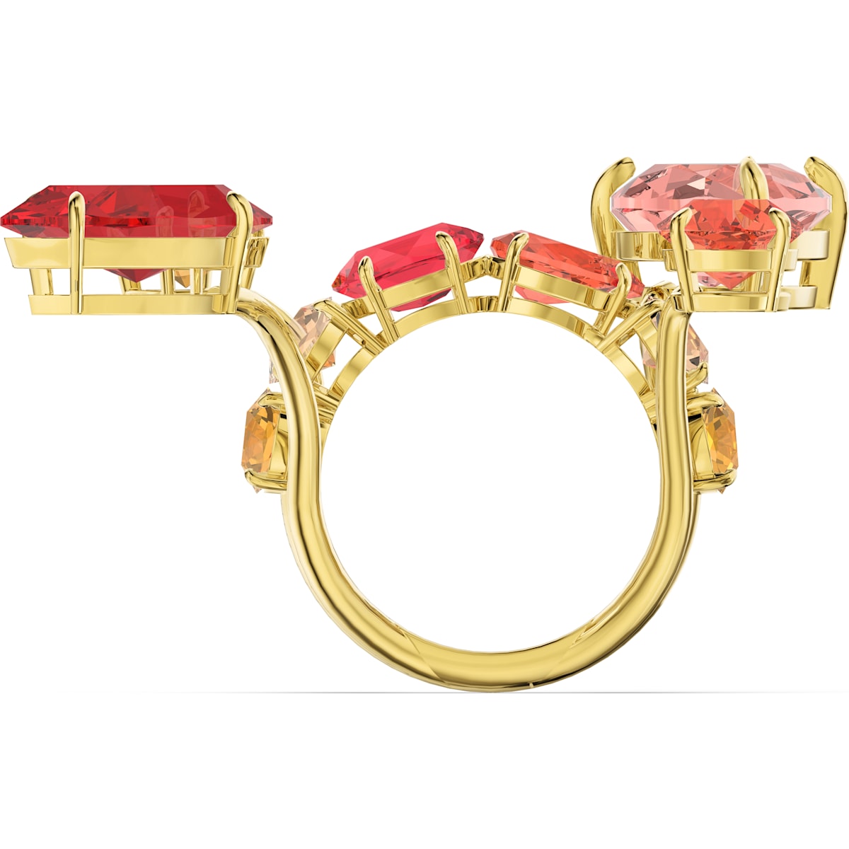 Swarovski - Gema Ring, Mehrfarbig, Goldlegierungsschicht - CRYSTAL UNTERBERGER