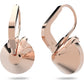 Swarovski - Bella V Ohrringe, Rund, Grau, Rosegold-Legierungsschicht - CRYSTAL UNTERBERGER