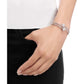 Swarovski - Twisty Armreif, Kristalle im Dreieck Schliff, Weiss, Rhodiniert - CRYSTAL UNTERBERGER