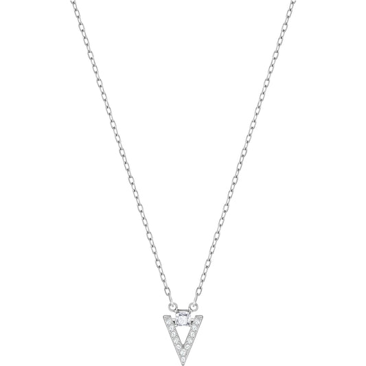 FUNK:NECKLACE SML CZWH/CRY/RHS OU