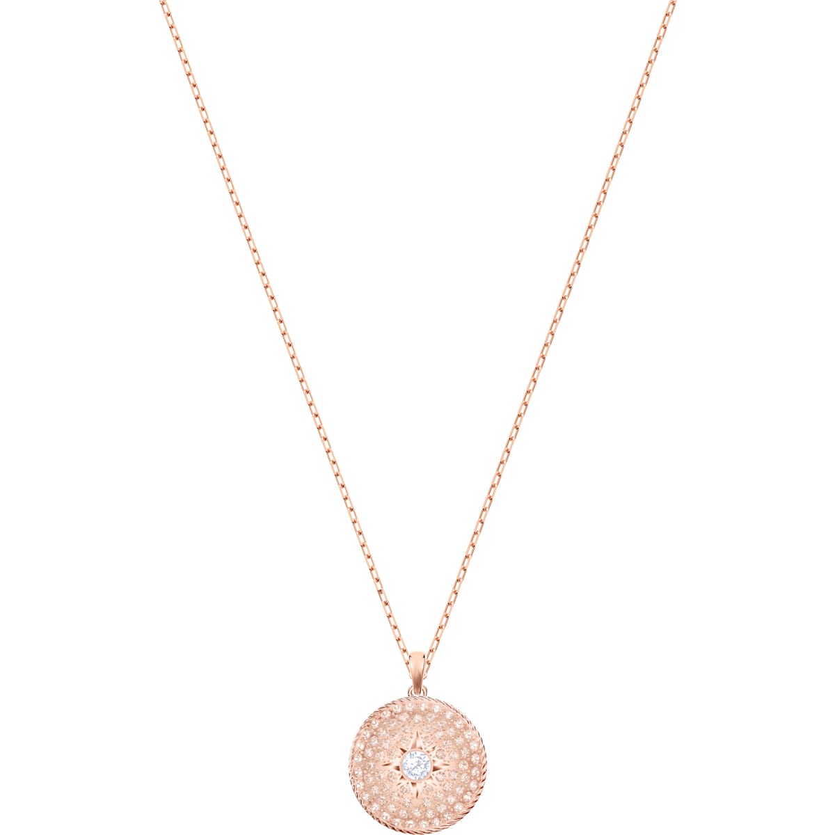 LOCKET:PENDANT SML SILK/ROS OU