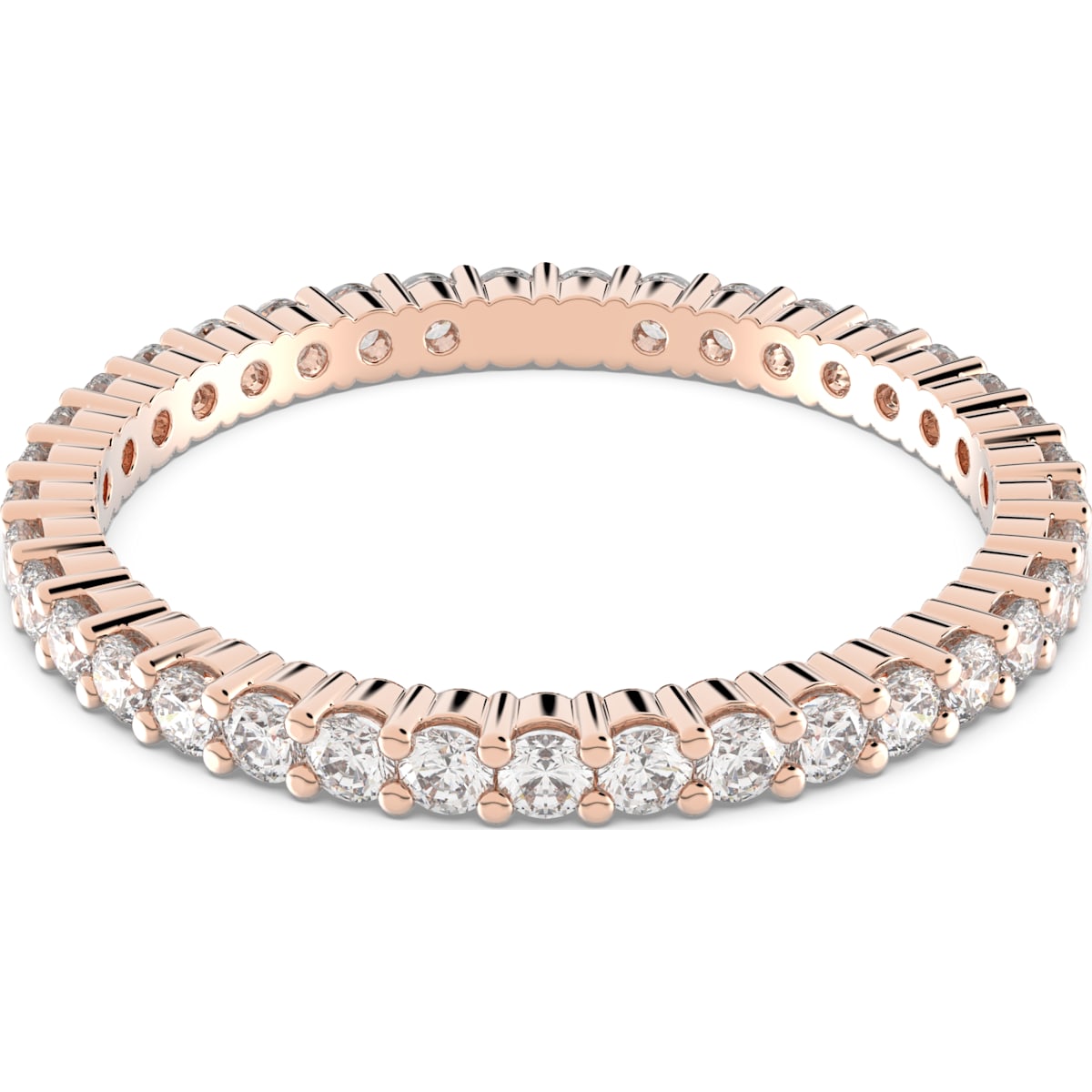 Swarovski - Vittore Ring, Weiss, Rhodiniert - CRYSTAL UNTERBERGER