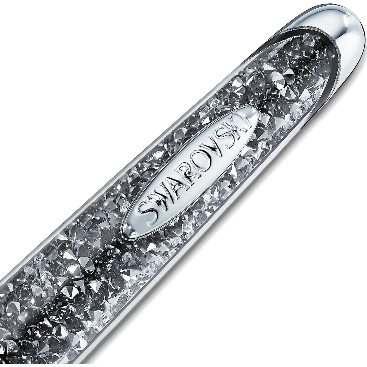 Swarovski - Crystalline Nova Kugelschreiber, Grau, Verchromt - CRYSTAL UNTERBERGER