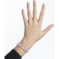 Swarovski - Millenia Armband, Kristalle mit Oktagon-Schliff, Weiss, Rhodiniert - CRYSTAL UNTERBERGER