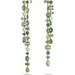 Swarovski - Gema Drop-Ohrhänger, Lang, Grün, Rhodiniert - CRYSTAL UNTERBERGER