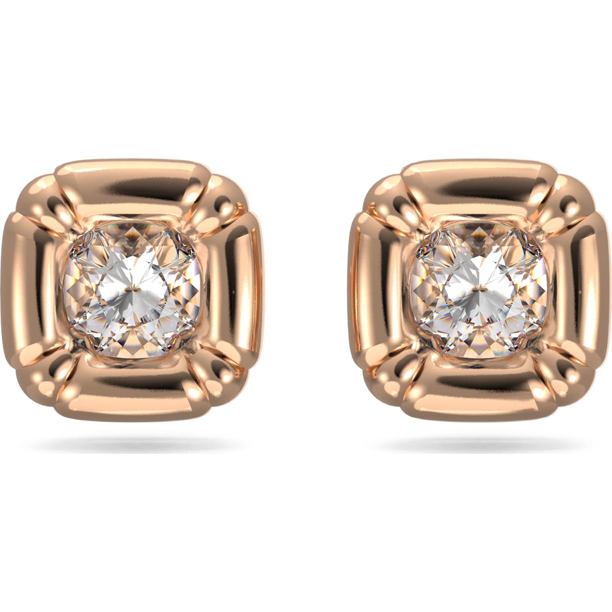 Swarovski - Dulcis Ohrstecker, Kristalle im Kissenschliff, Gelb, Goldlegierungsschicht - CRYSTAL UNTERBERGER