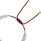 Swarovski - Letra Armband, Lotus, Rosa, Goldlegierungsschicht - CRYSTAL UNTERBERGER