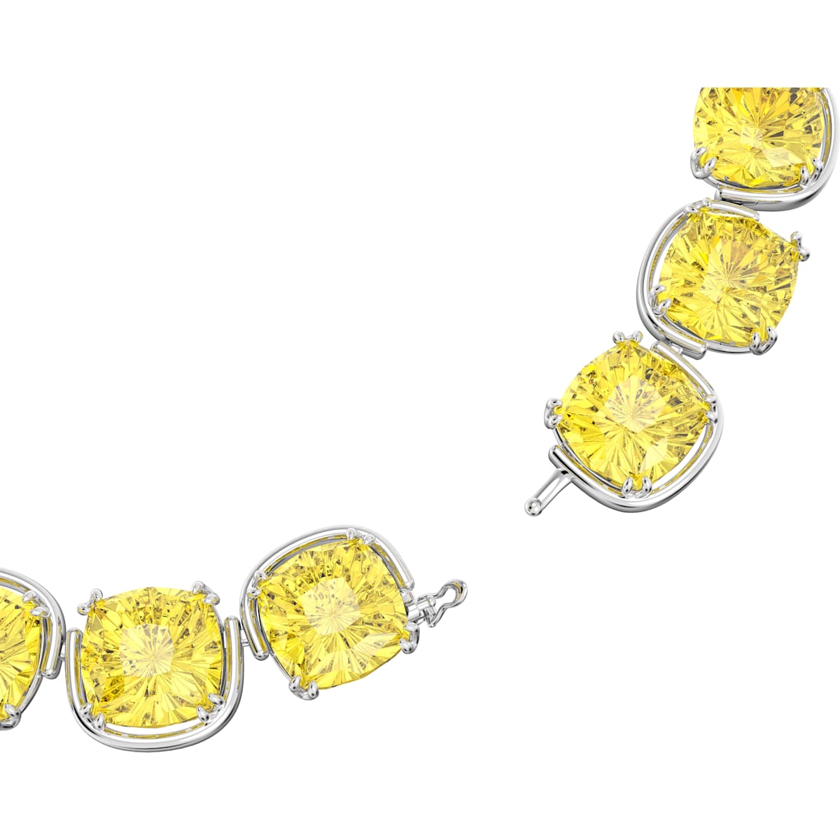 Swarovski - Harmonia Halsband, Kristalle im Kissenschliff, Rhodiniert - CRYSTAL UNTERBERGER