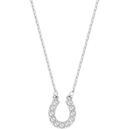 TOWARDS:NECKLACE HORSESHOE CRY/RHS
