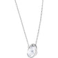 Swarovski - Bella V Anhänger, Weiss, Rhodiniert - CRYSTAL UNTERBERGER