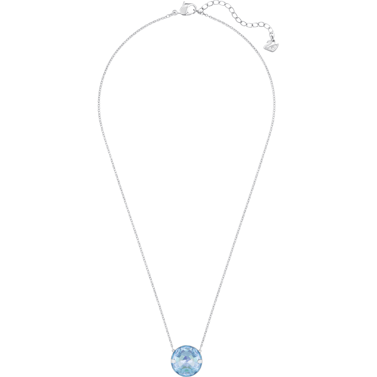 Swarovski - Globe Halskette, Blau, Rhodiniert - CRYSTAL UNTERBERGER