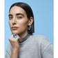 Swarovski - Chroma Halsband, Spike-Kristalle, Blau, Rhodiniert - CRYSTAL UNTERBERGER