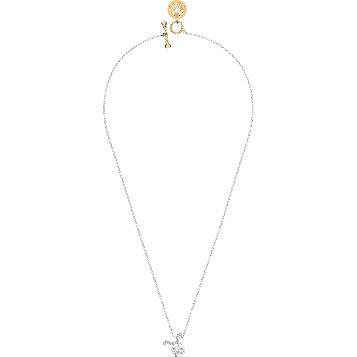 Swarovski - Zodiac II Anhänger, Stier, Weiss, Metallmix - CRYSTAL UNTERBERGER