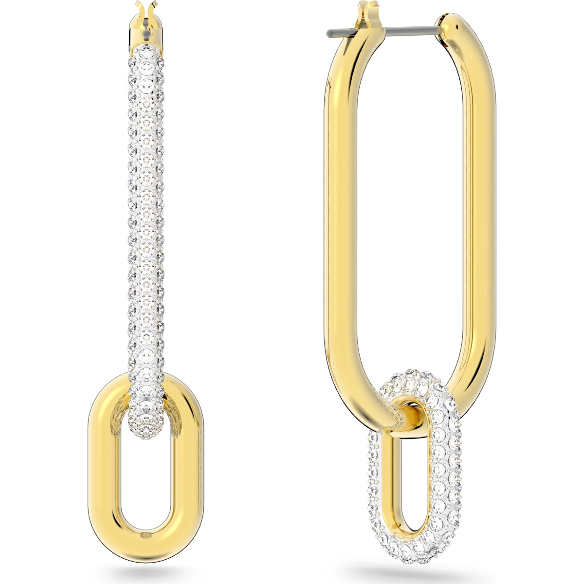 Swarovski - SS STONE:OHRSTECKER HOOP CRY/MIX - CRYSTAL UNTERBERGER
