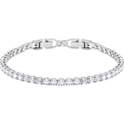 SS TENNIS DLX:BRACELET RND CZWH/RHS M