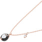 Swarovski - Little Penguin Anhänger, Mehrfarbig, Rosegold-Legierungsschicht - CRYSTAL UNTERBERGER