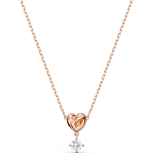SS LIFELONG HRT:PENDANT CZWH/ROS