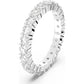 Swarovski - Vittore XL Ring, Weiss, Rhodiniert - CRYSTAL UNTERBERGER