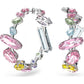 Swarovski - Gema Kreolen, Präzise geschliffene Kristalle, Mehrfarbig, Rhodiniert - CRYSTAL UNTERBERGER