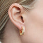 Swarovski - Dextera Kreolen Oktagon, Pavé, Klein - CRYSTAL UNTERBERGER
