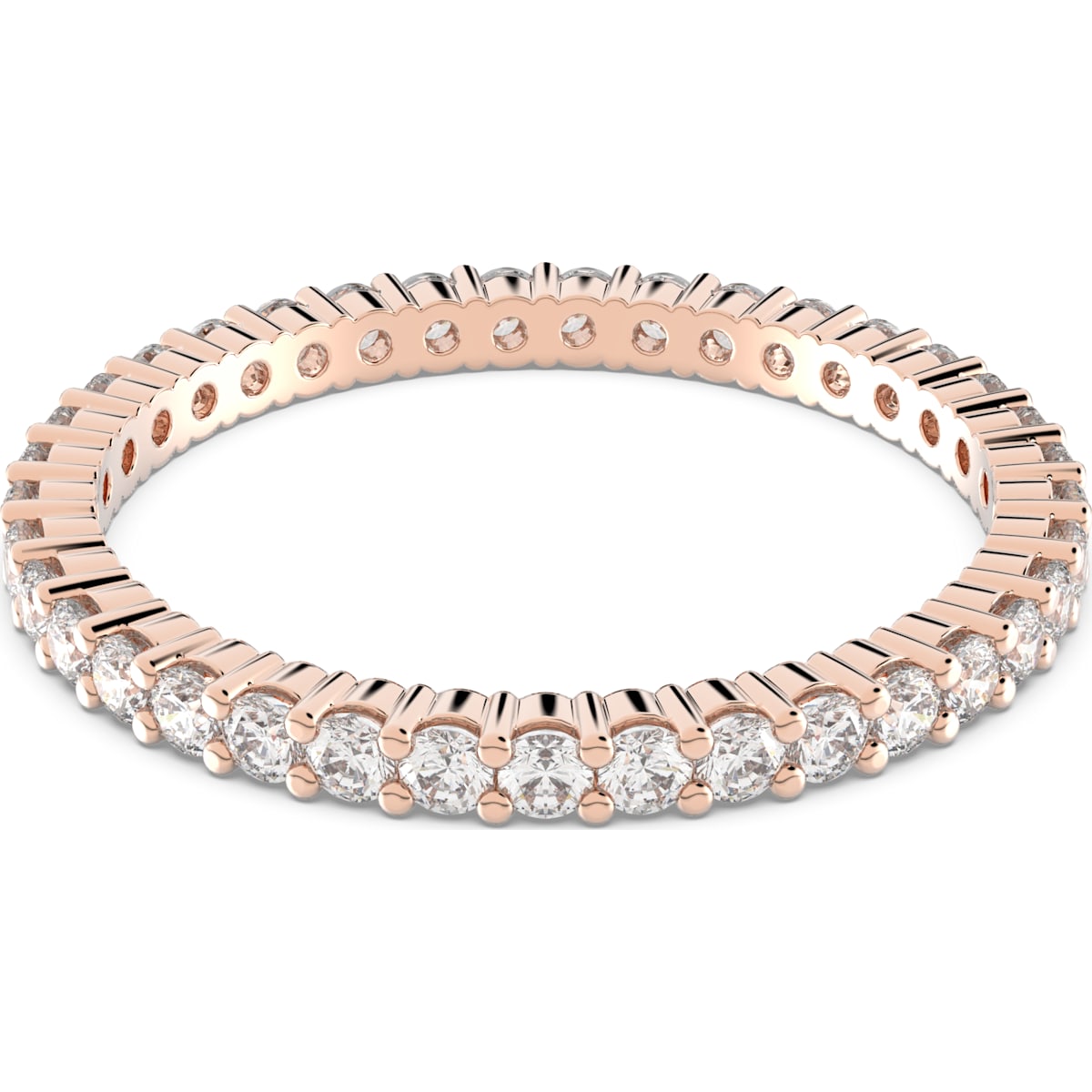 Swarovski - Vittore Ring, Weiss, Rhodiniert - CRYSTAL UNTERBERGER