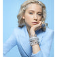Swarovski - Mesmera Armband, Übergroße Kristalle, Weiss, Rhodiniert - CRYSTAL UNTERBERGER
