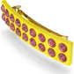Swarovski - CRO003 Haarclip, Rosa, Goldlegierungsschicht - CRYSTAL UNTERBERGER
