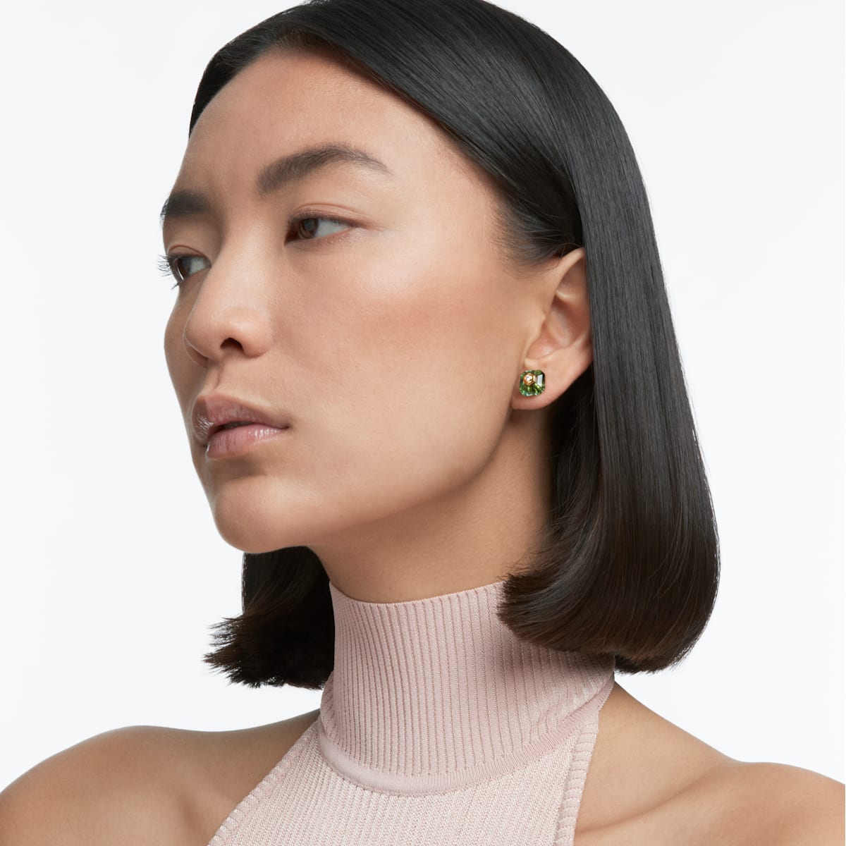 Swarovski - Numina Ohrstecker, Asymmetrisch, Goldlegierungsschicht - CRYSTAL UNTERBERGER