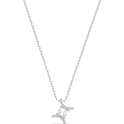 ZODIAC II:PENDANT GEMINI CZWH/CRY/MIX