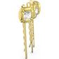Swarovski - DLC002 Haarnadel, Set (3), Kristalle im Kissenschliff, Gelb, Goldlegierungsschicht - CRYSTAL UNTERBERGER