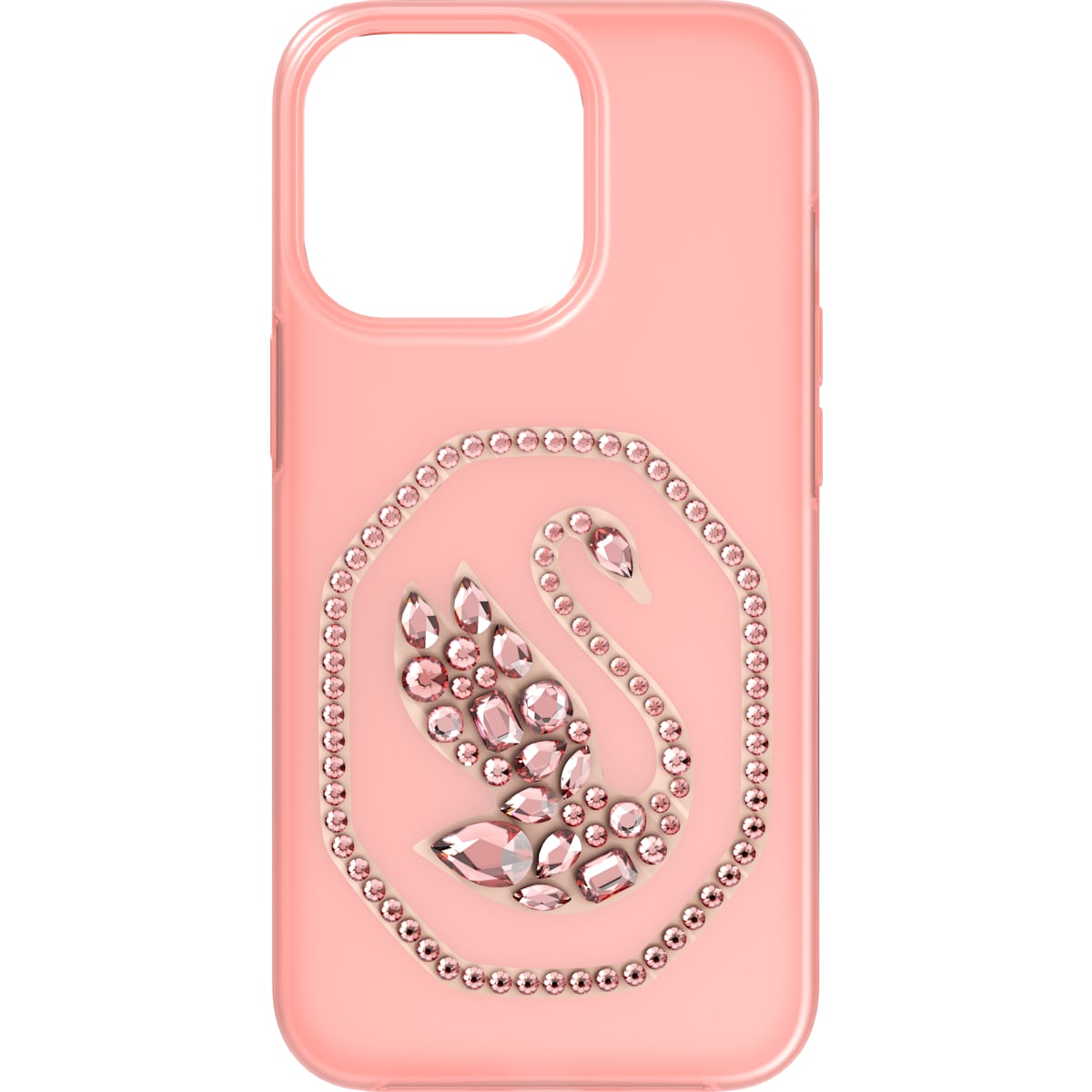 Swarovski - Smartphone Schutzhülle Schwan, iPhone® 13, Blau - CRYSTAL UNTERBERGER