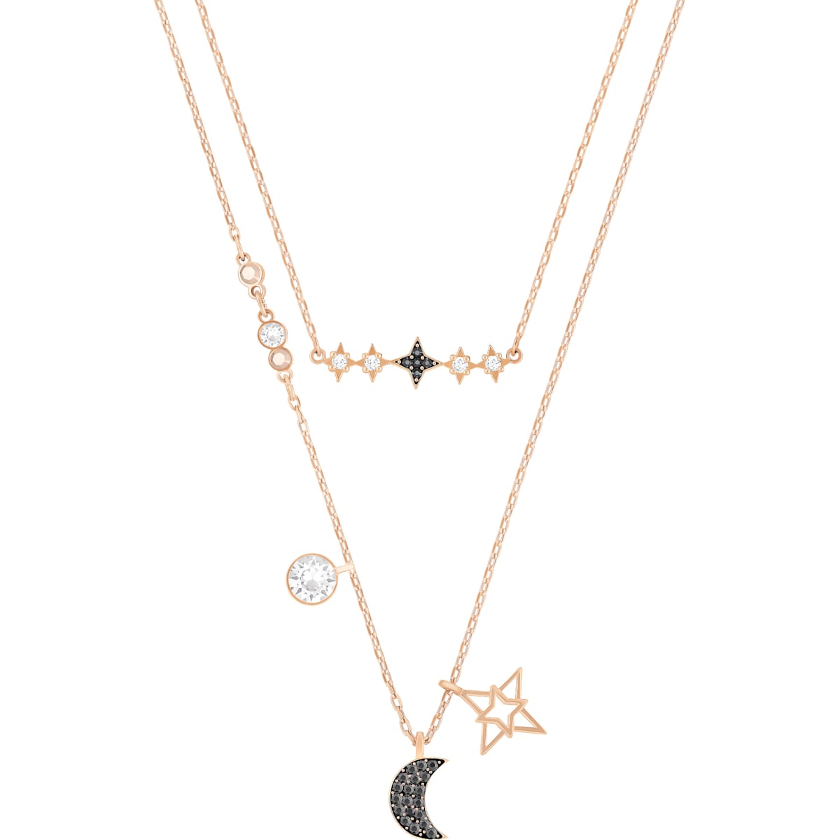 SWA SYMBOL:NECKLACE MOON SET DMUL/MIX