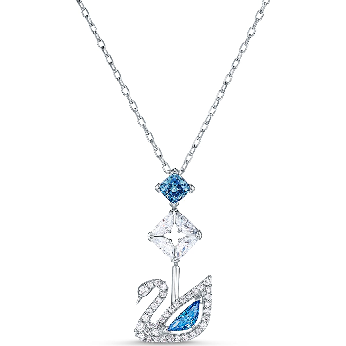 DAZZLING SWAN:NECKLACE ANNI CZFU/RHS