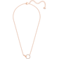 Swarovski - Swarovski Symbolic Halskette, Hand, Weiss, Rosegold-Legierungsschicht - CRYSTAL UNTERBERGER